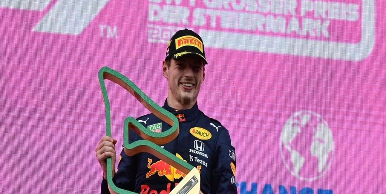Verstappen se quedó con el Gran Premio de Estiria