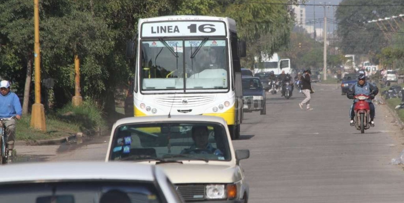 Recorrido alternativo en la línea 16 por Bulevar