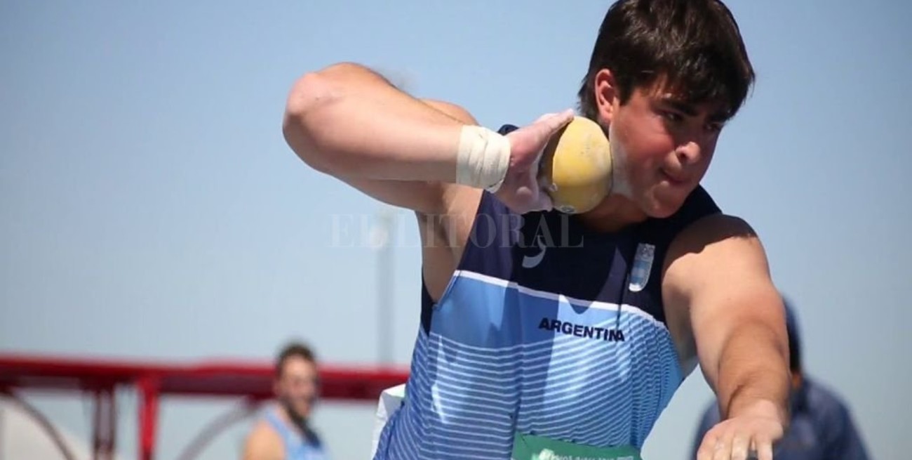 "Nazareno Sasia tendrá gran futuro y será un muy buen atleta"