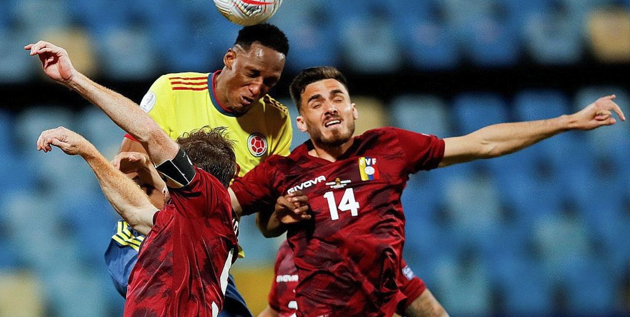 Colombia y Venezuela empataron 0 a 0