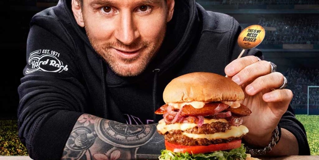 Una cadena internacional de comidas tendrá la hamburguesa "Messi"