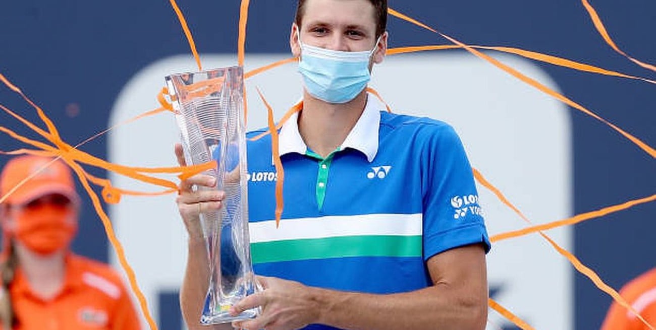 Hurkacz venció a Sinner y se consagró campeón del Masters 1000 de Miami