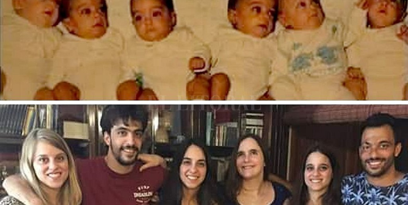 Los únicos sextillizos de Santa Fe cumplieron 25 años