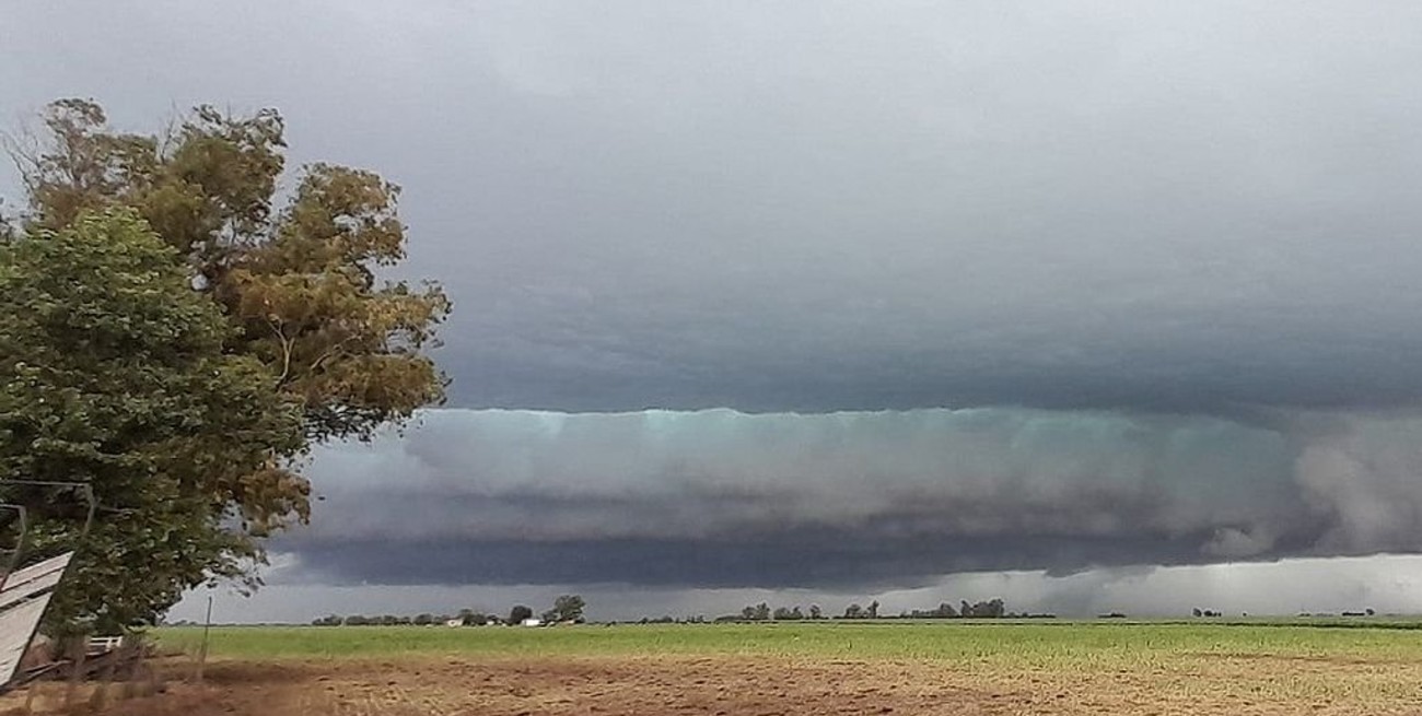 ¿Fue un tornado?: un fuerte temporal causó daños en el sur santafesino