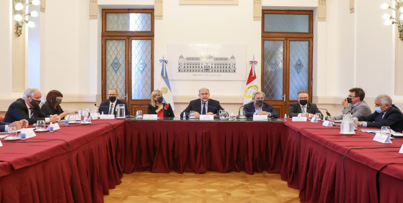 Perotti se reúne con diputados por la agenda de seguridad