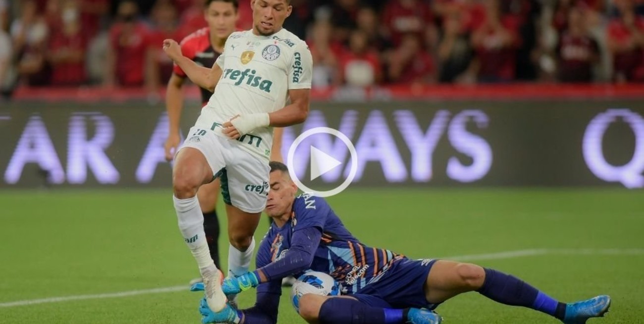 Palmeiras empató con Paranense en la primera final de la Recopa Sudamericana