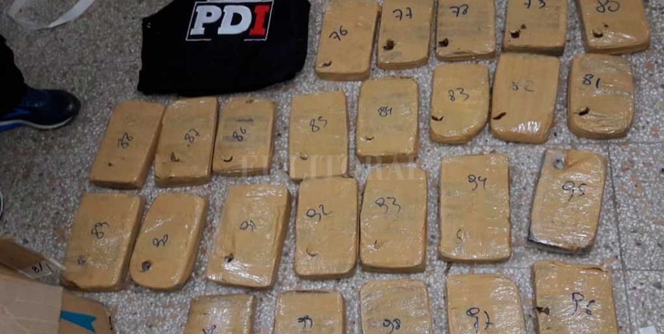 150 kilos de marihuana incautados en barrio Siete Jefes