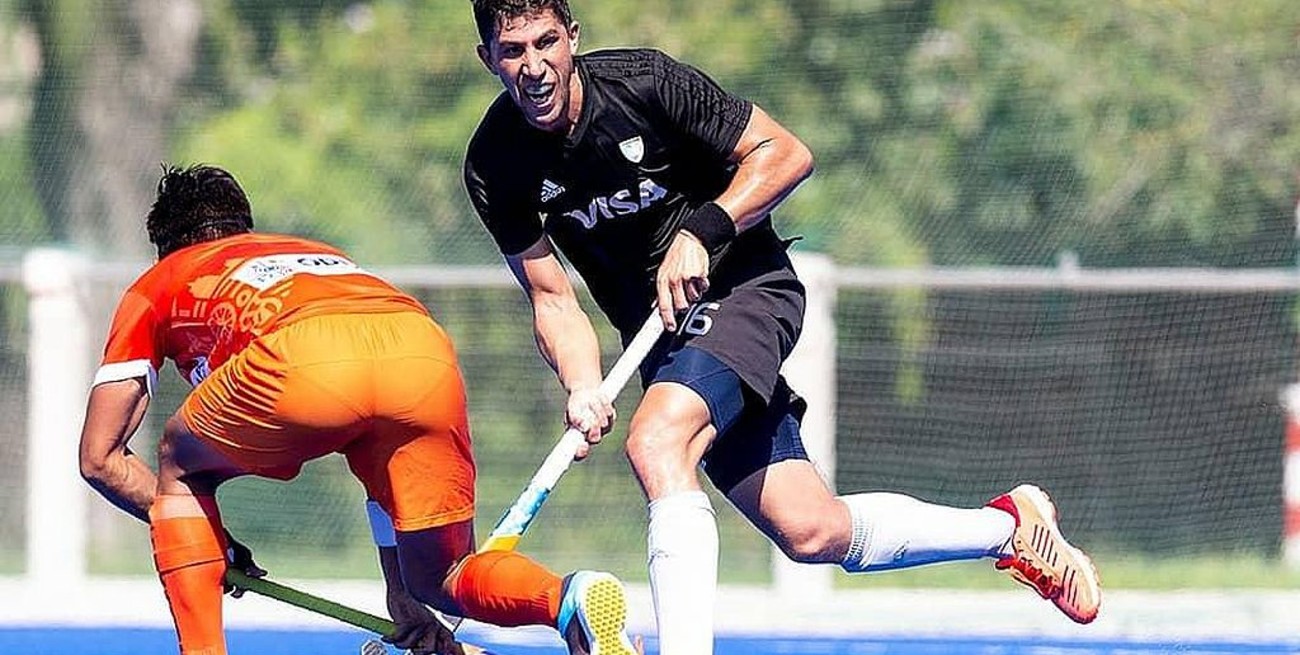 Los Leones enfrentan a India por la Pro League de hockey sobre césped