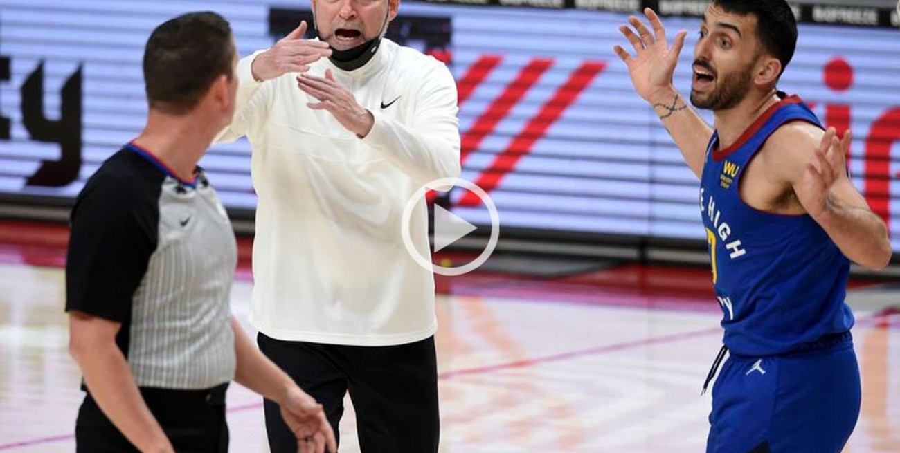 Campazzo aportó 12 puntos en el triunfo de Denver