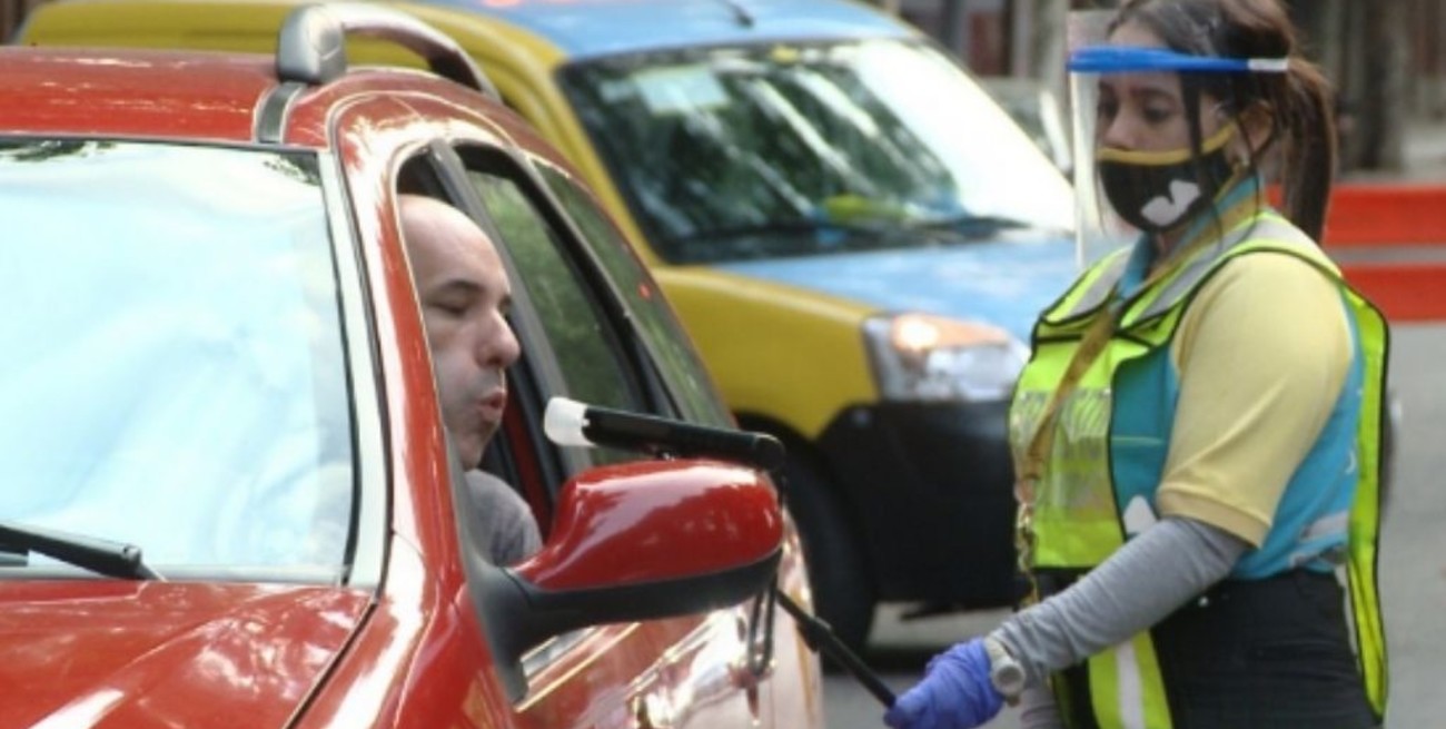Ciudad de Buenos Aires: conductores alcoholizados serán inhabilitados por un mínimo de dos meses