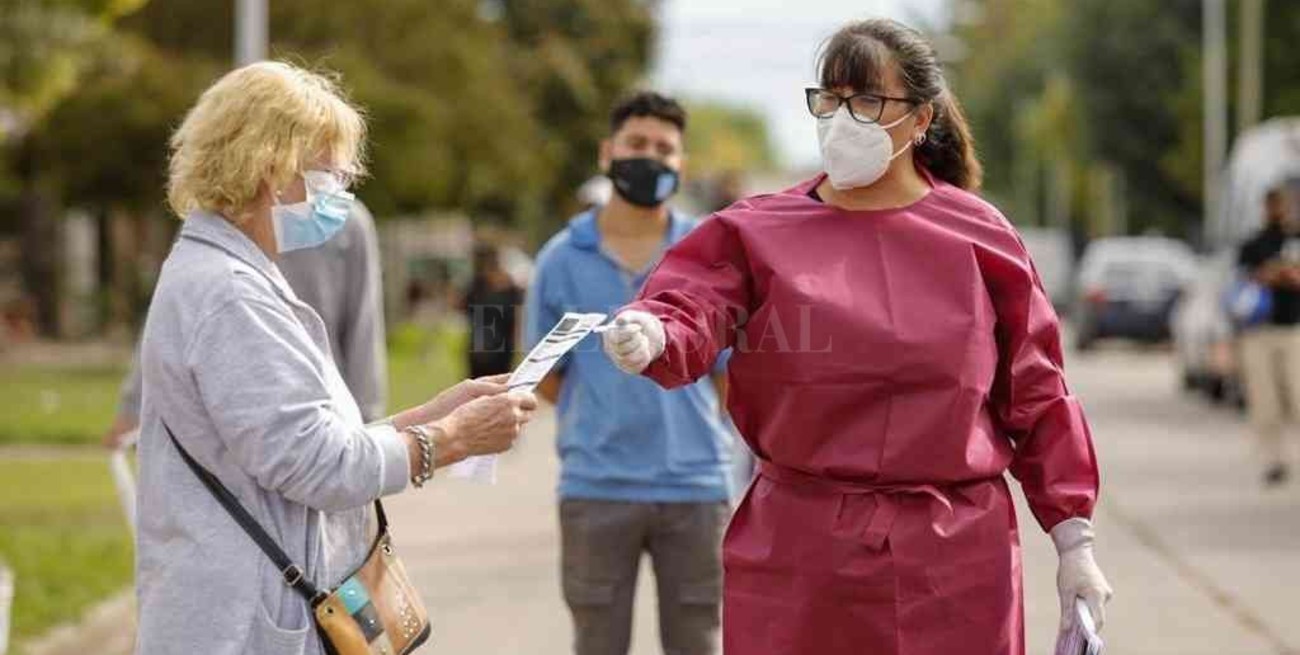 Covid-19: nuevo operativo masivo de testeos en San Lorenzo