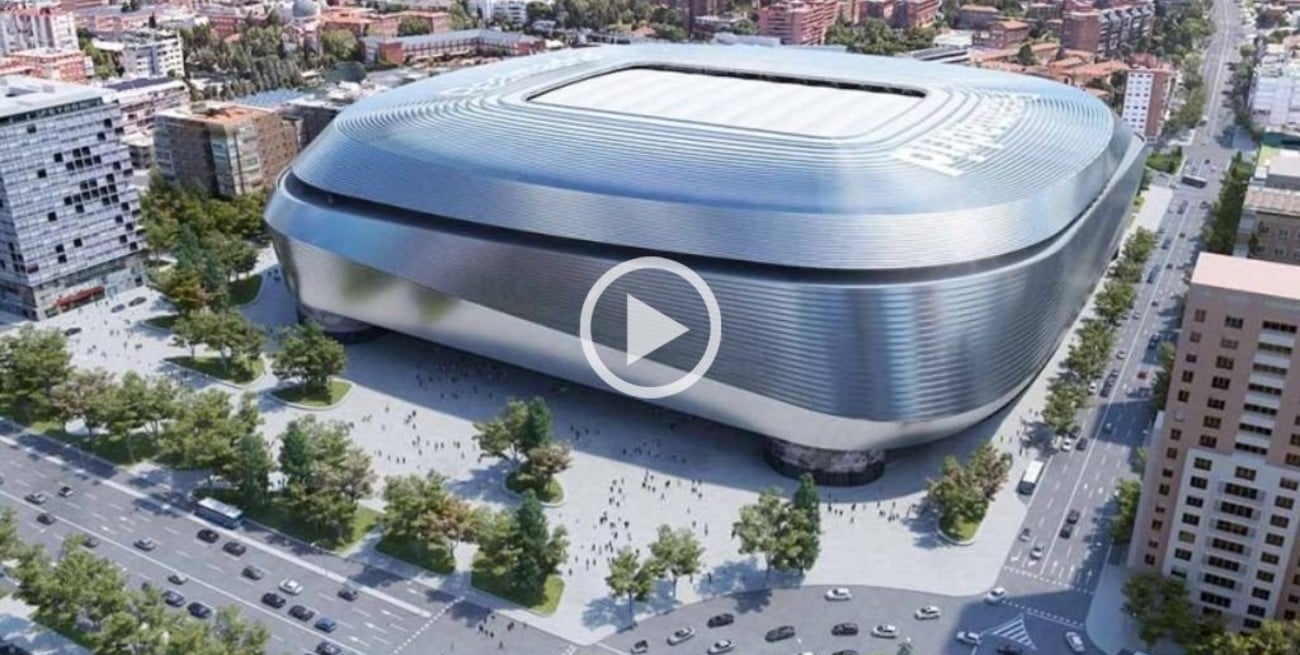 Video: así lucirá el estadio del Real Madrid en el 2022