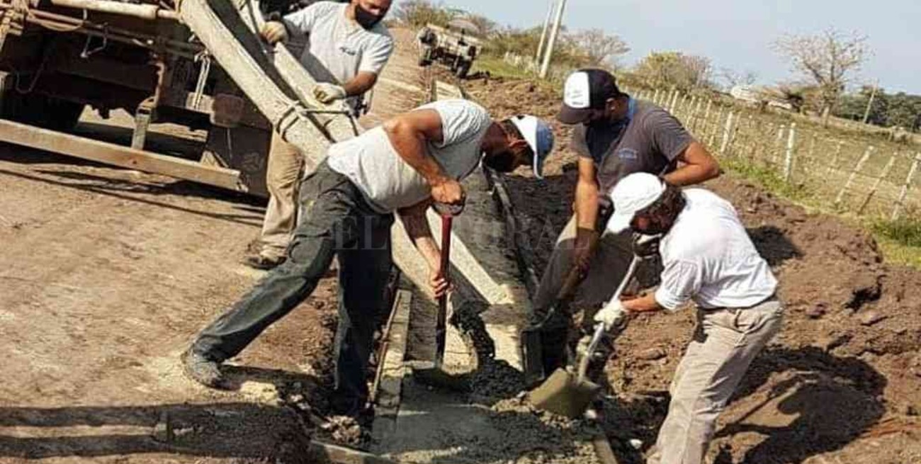 En Pilar: avanzan los trabajos sobre calle Independencia