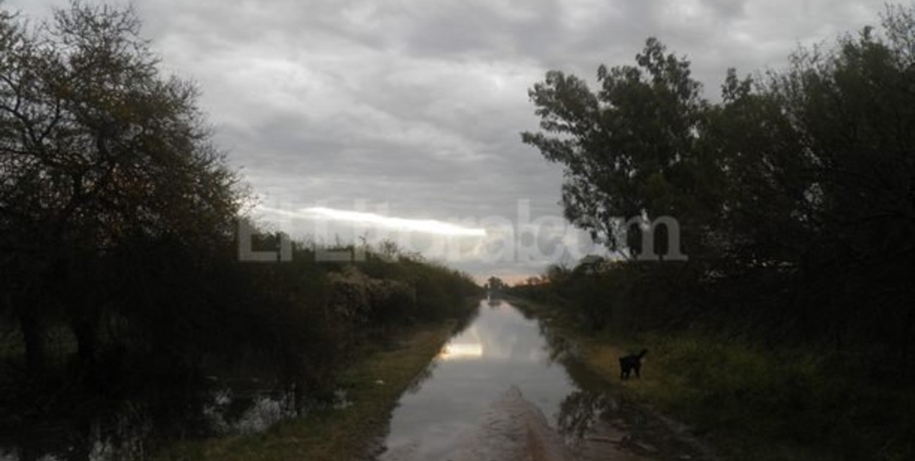 Paraje El Chaquito inundado