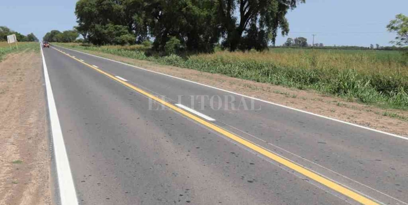 Ruta Nº 70: concluyen un nuevo tramo de repavimentación entre Rafaela y Presidente Roca