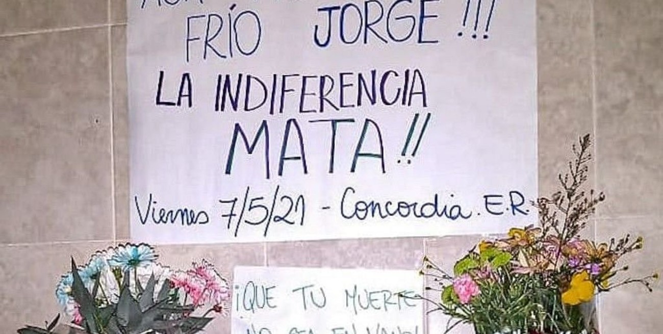 Entre Ríos: un hombre en situación de calle murió de frío y una ONG hace pedidos al Estado