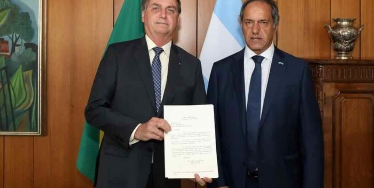 Scioli: "Bolsonaro en la intimidad es diferente, incluso diría que es introvertido y tímido"