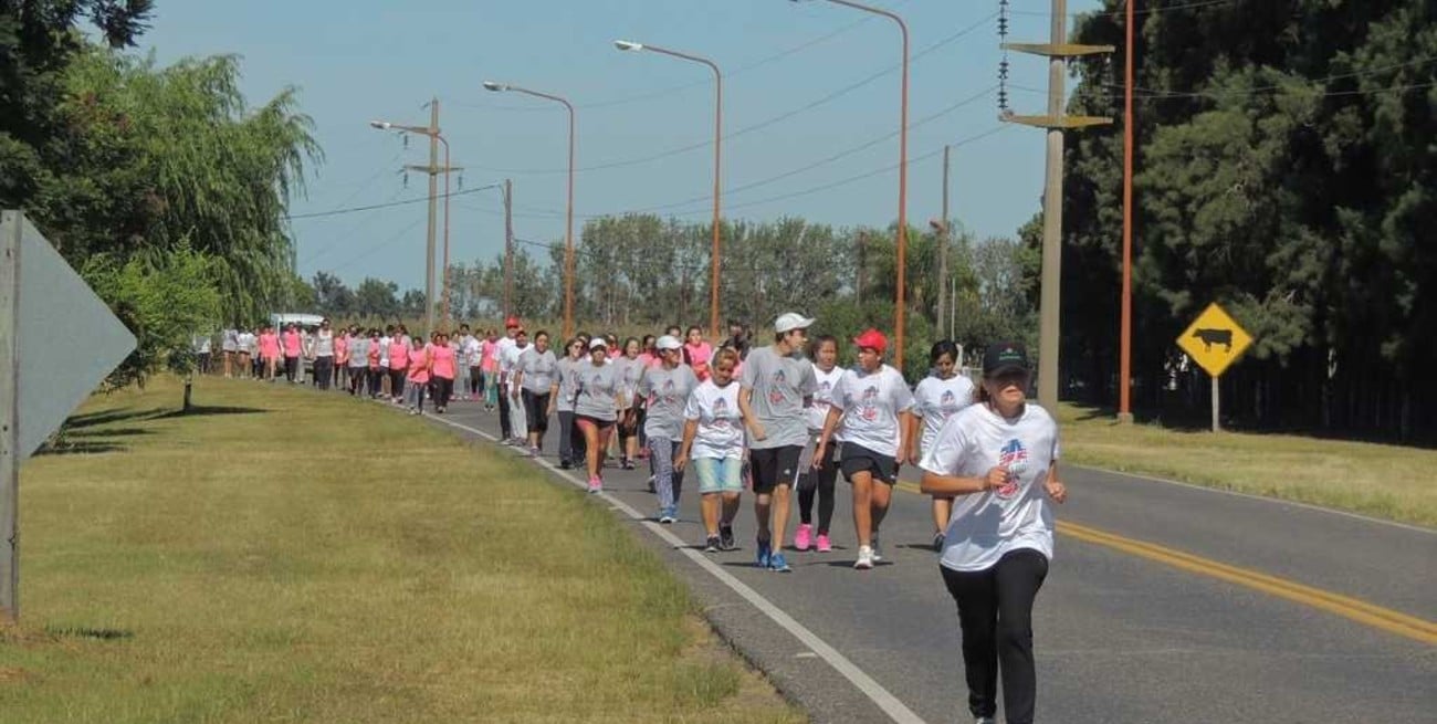 "Movete por la salud" reunió a un centenar de costeros