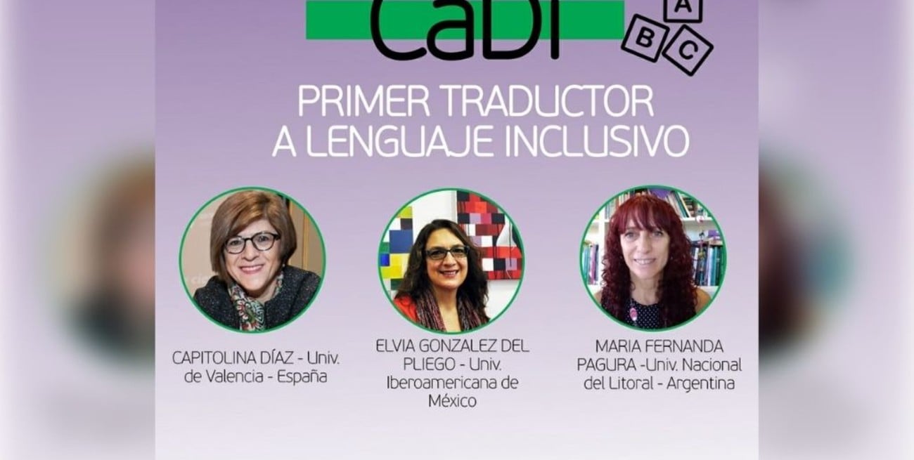 Presentan el primer traductor de texto a lenguaje inclusivo