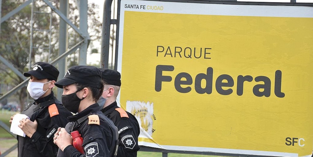Baleado por motochorros en el Parque Federal