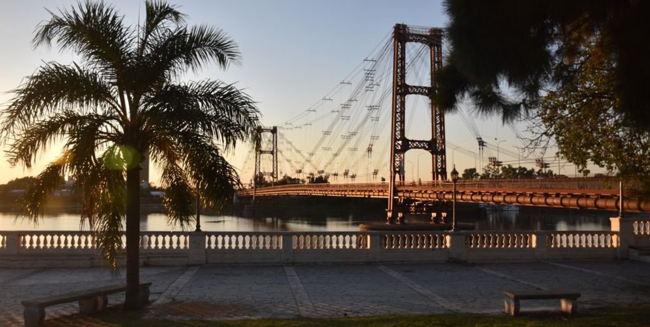 Lunes fresco en la ciudad de Santa Fe