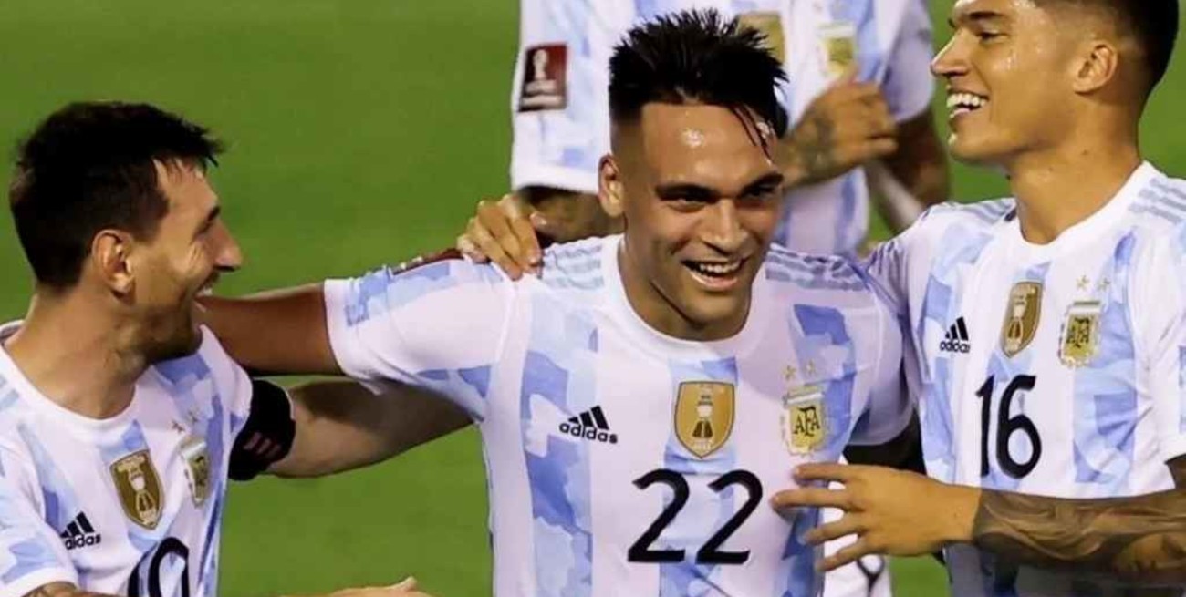 Lautaro Martínez: "Fue importante que Argentina ganara y jugara bien ante un rival complicado" 