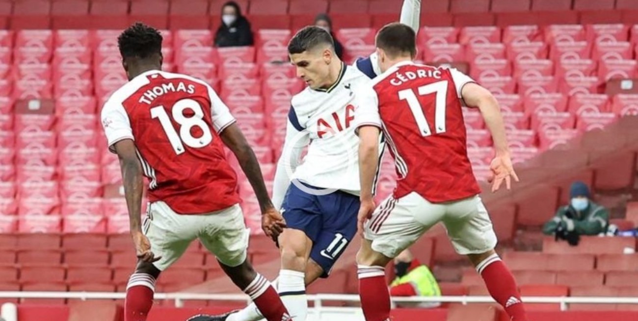 Por un gol de rabona, el argentino Erik Lamela entre los nominados al mejor del año