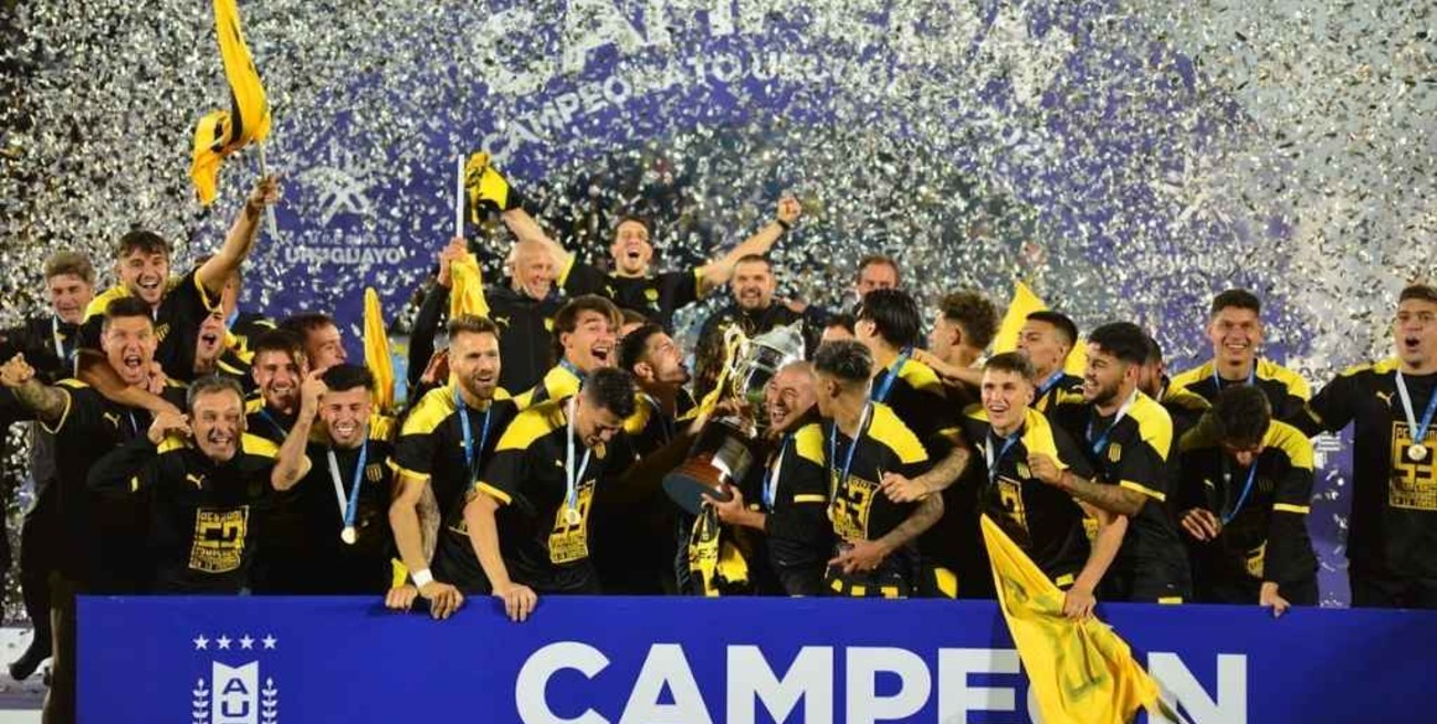 Peñarol venció a Plaza Colonia y se consagró campeón de Uruguay 