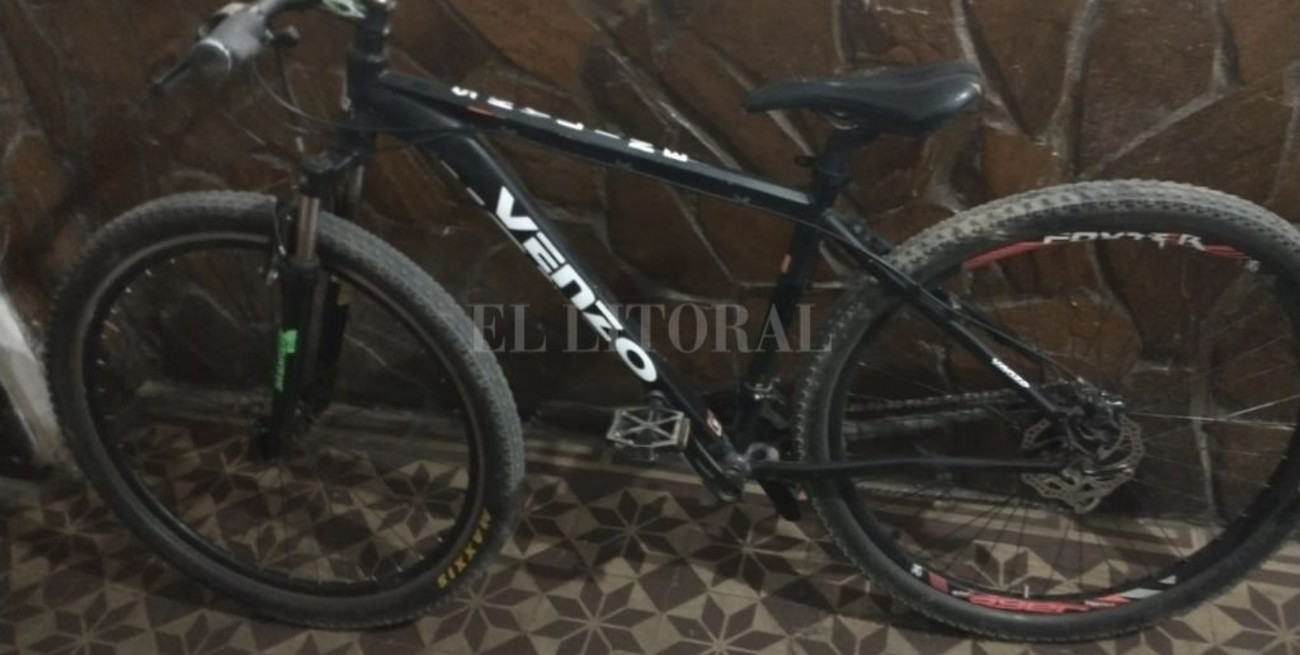 Quiso vender una bicicleta robada y terminó preso en la ciudad de Santa Fe