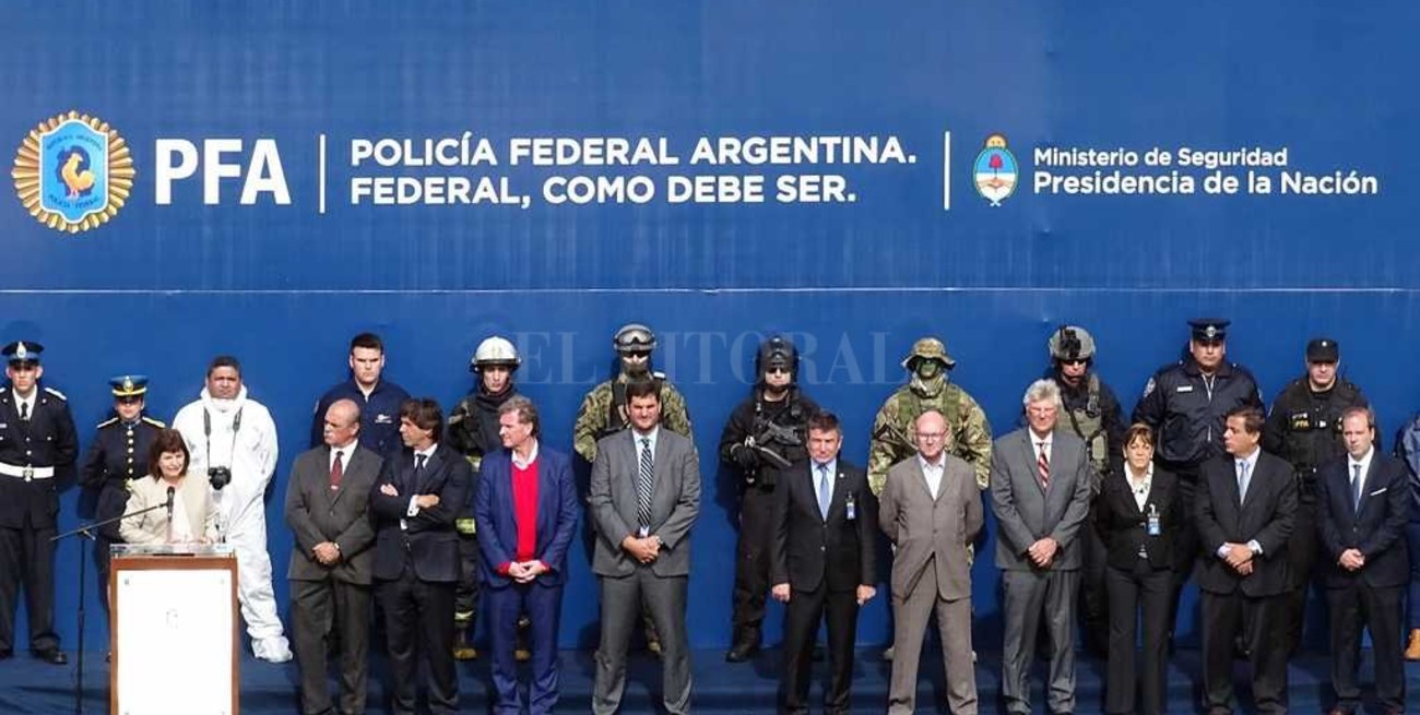 Presentaron la nueva Policía Federal Argentina