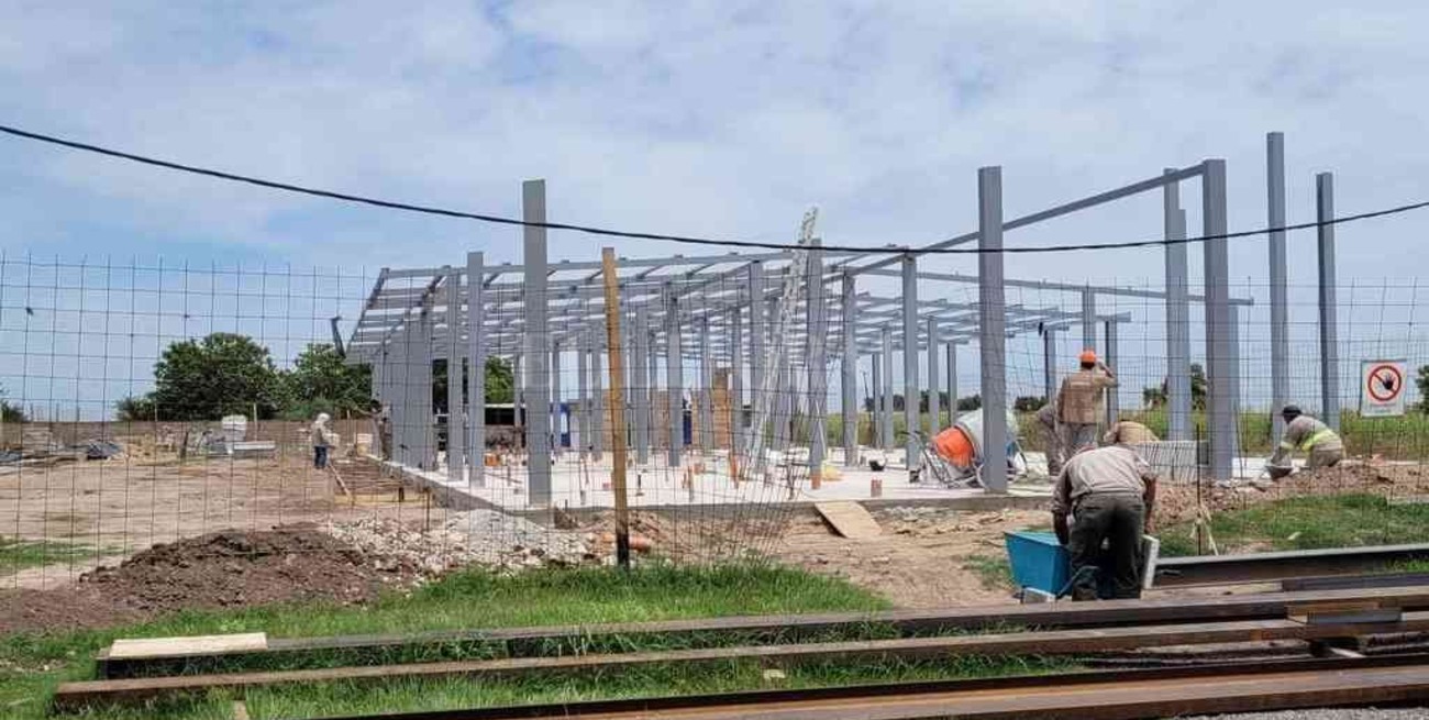 Fuerte avance de obras del nuevo Hospital de Pilar