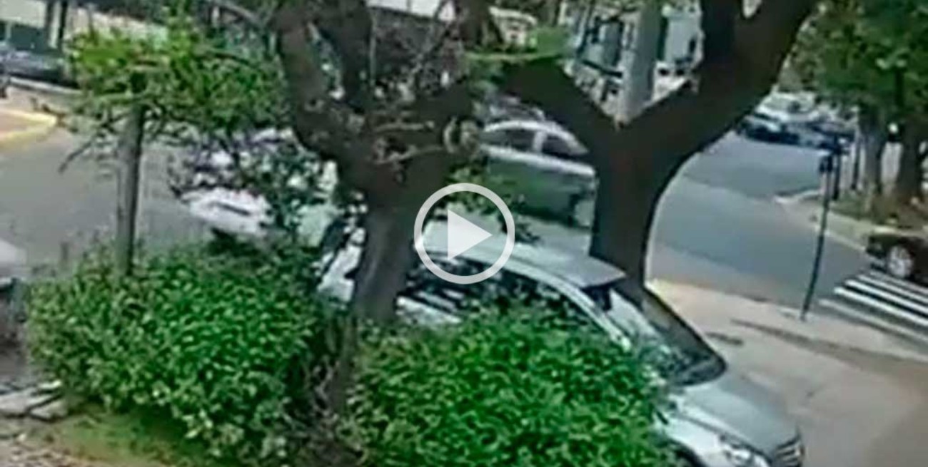 Video: impactante choque entre un colectivo y un auto dejó un muerto en Banfield