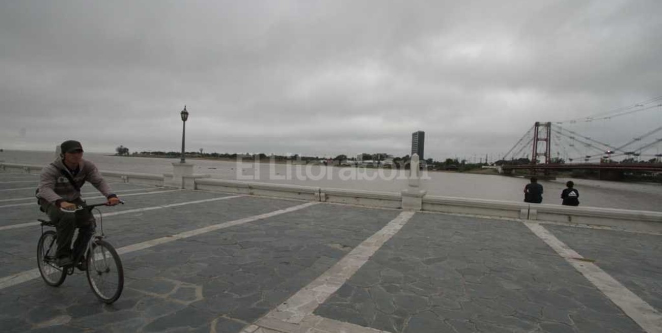 Viento sur, frío y amenaza de lluvias para Santa Fe