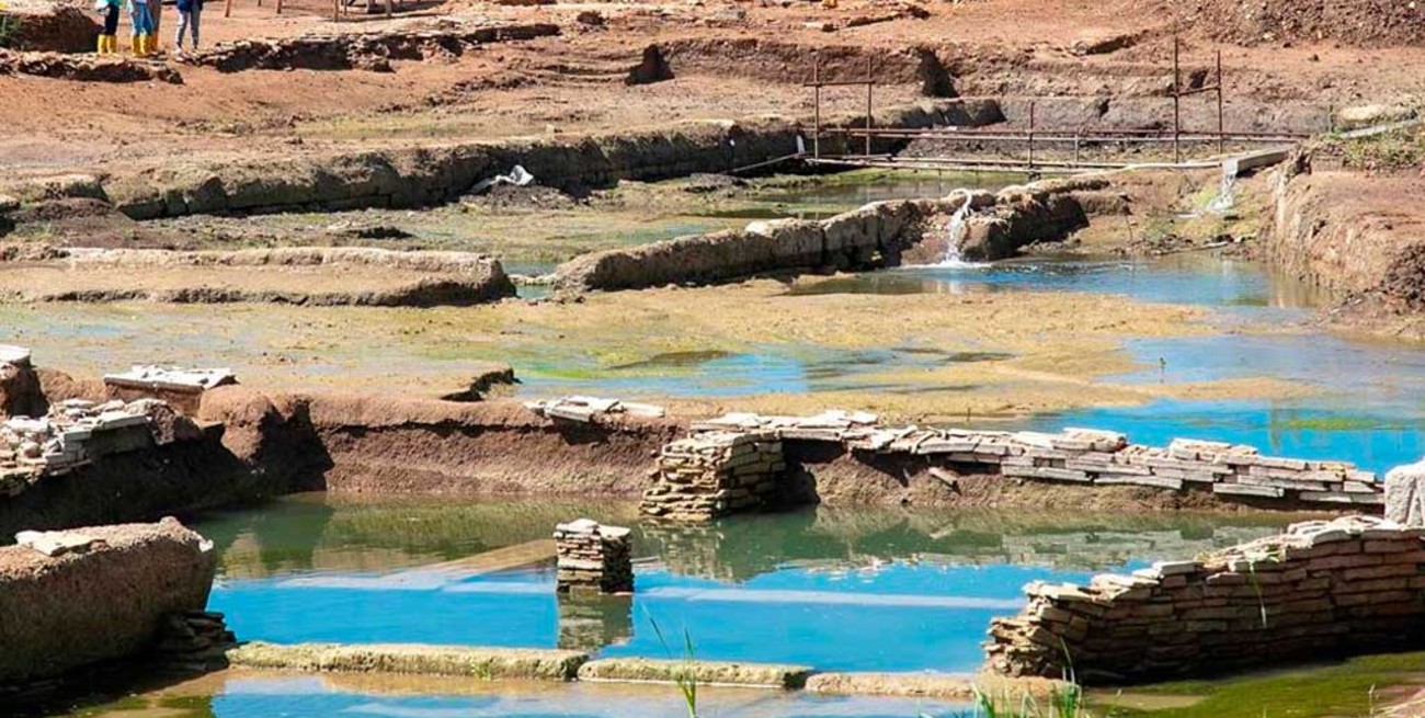 Confirman el hallazgo de una antigua piscina gigante en Roma