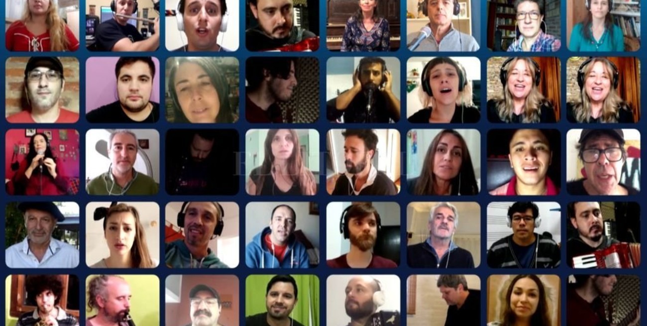 El mensaje de esperanza de un colectivo de artistas santafesinos