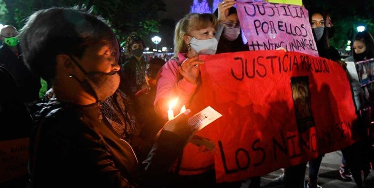Marchas en pedido de Justicia por la muerte del niño Lucio Dupuy