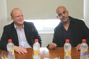 Archivo El Litoral Durante la campaña de 2017, Contigiani tuvo el respaldo de Palo Oliver que ahora salió a respaldar su designación en el gobierno nacional.