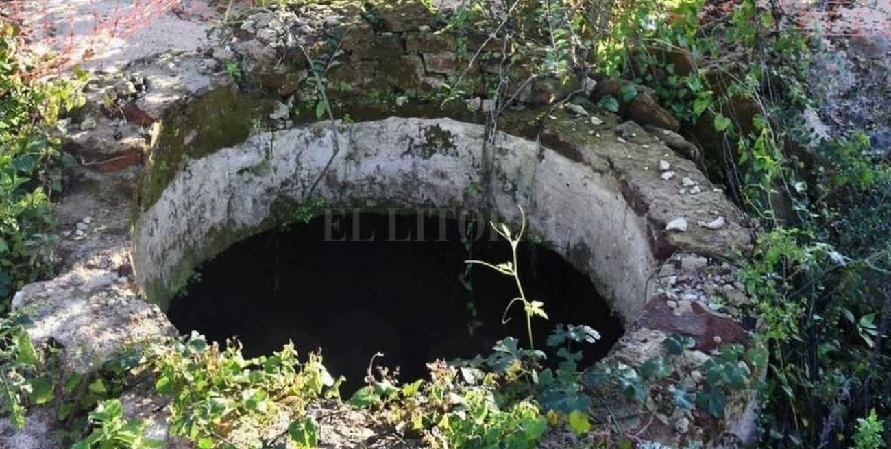 Hallaron un aljibe jesuita donde se construye la planta potabilizadora