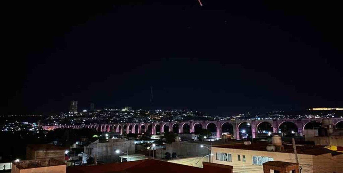 Sorprendente caída de un meteorito en México