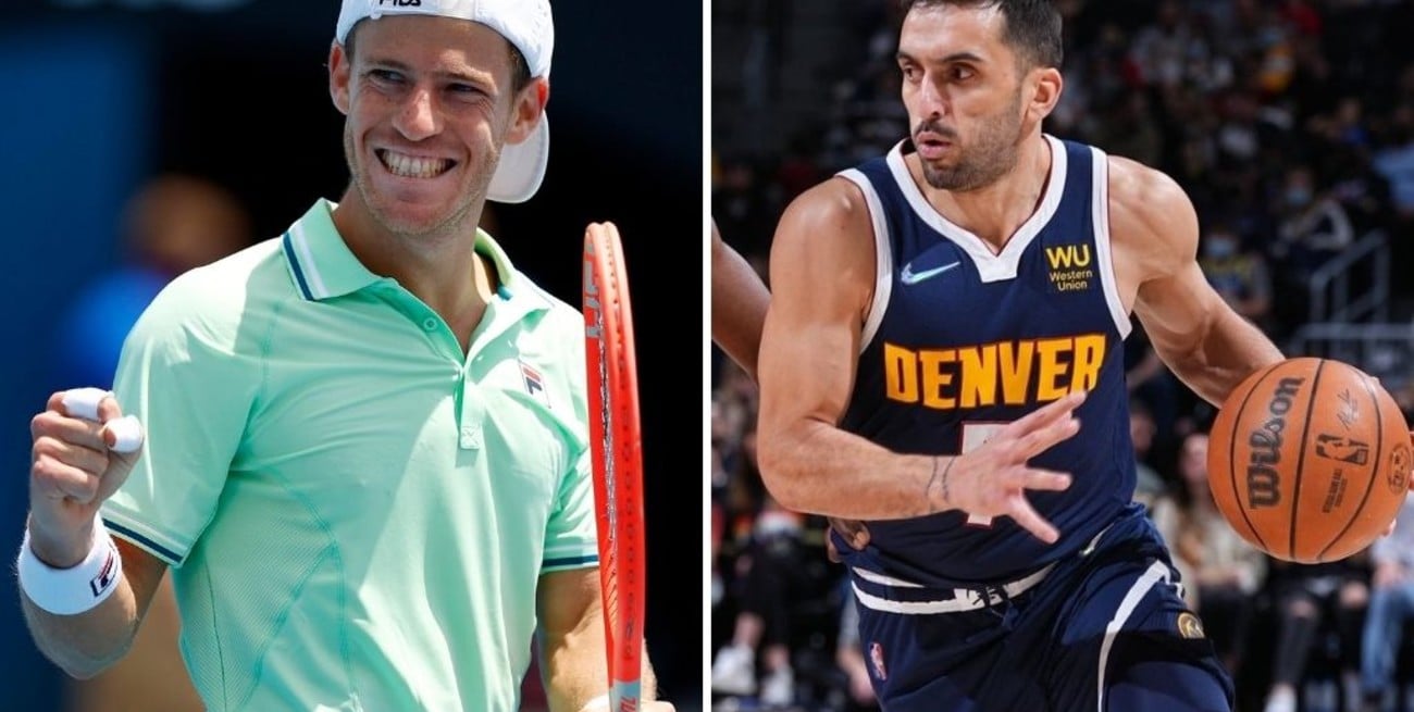 Horarios y TV: la agenda deportiva que tendrá la presencia de Campazzo y Schwartzman