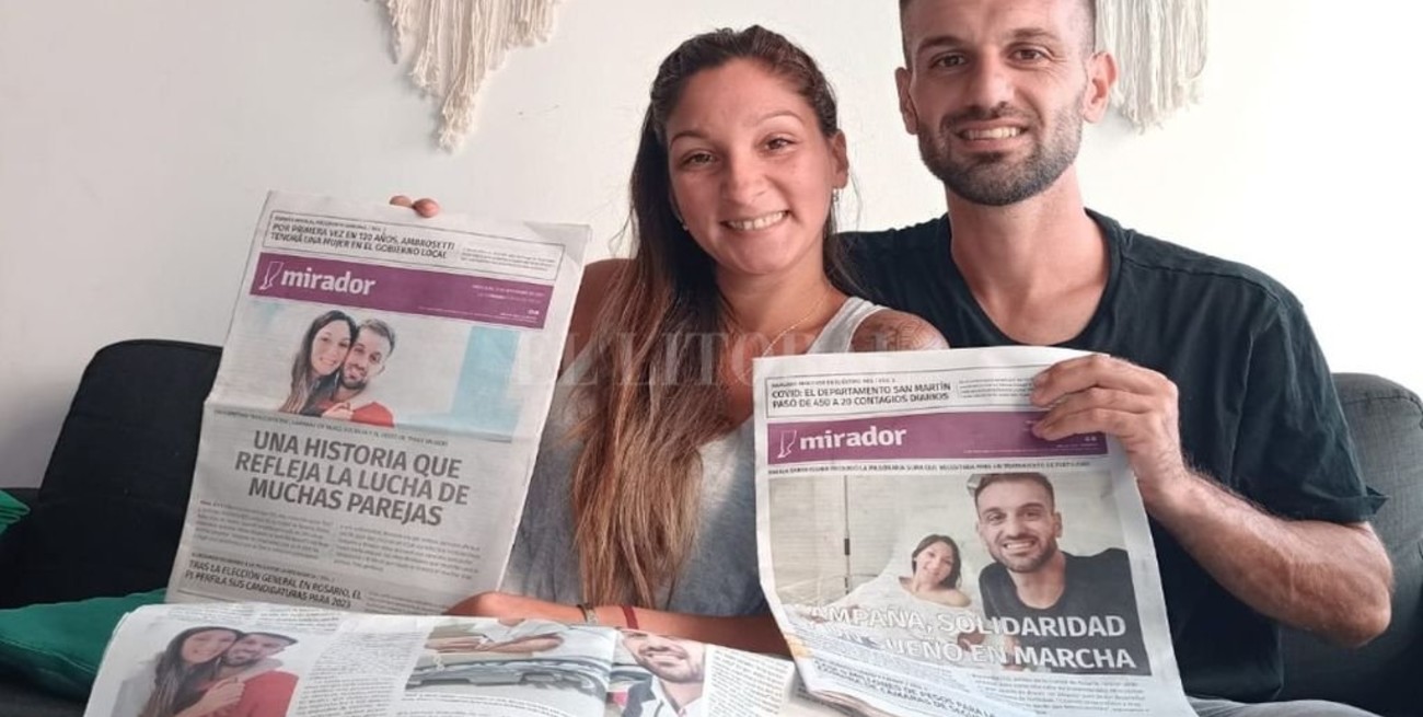 La historia de Yuli y Santi reflejada en páginas: "Campaña, solidaridad y un sueño en marcha"
