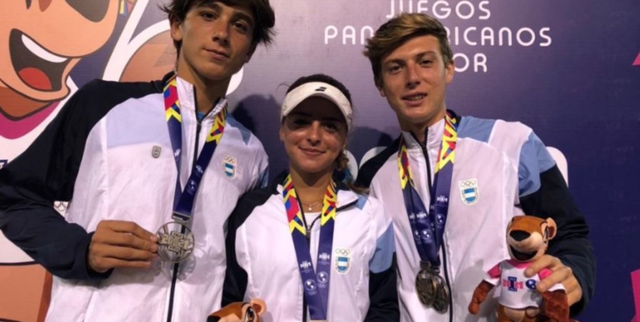 Argentina sumó tres oros en los Panamericanos Junior