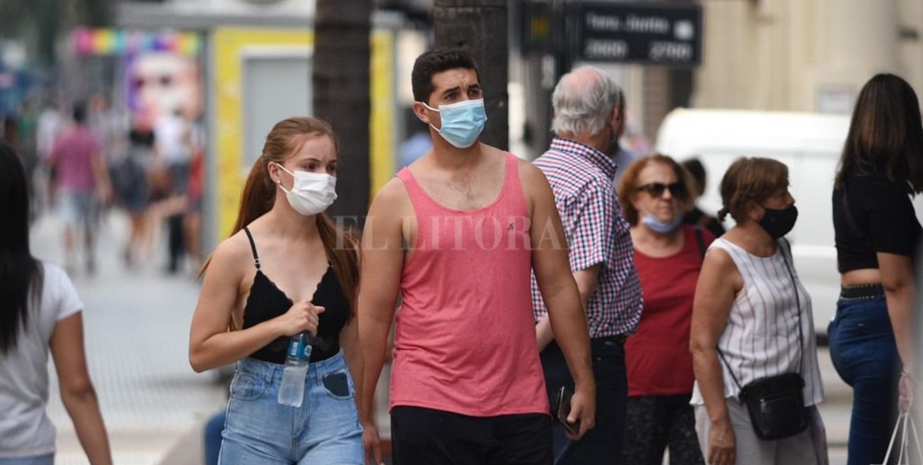 Bajaron un 45 % los casos de coronavirus en la ciudad de Santa Fe