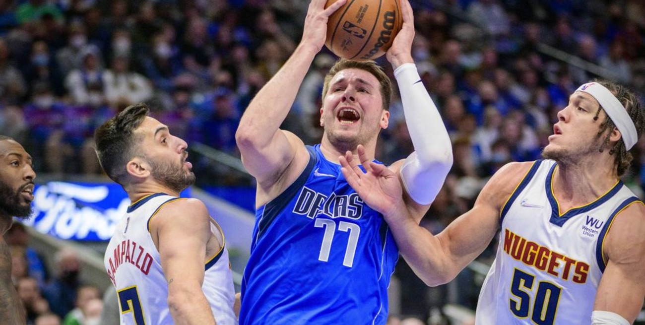 Campazzo fue titular en la derrota de Denver Nuggets ante Dallas Mavericks