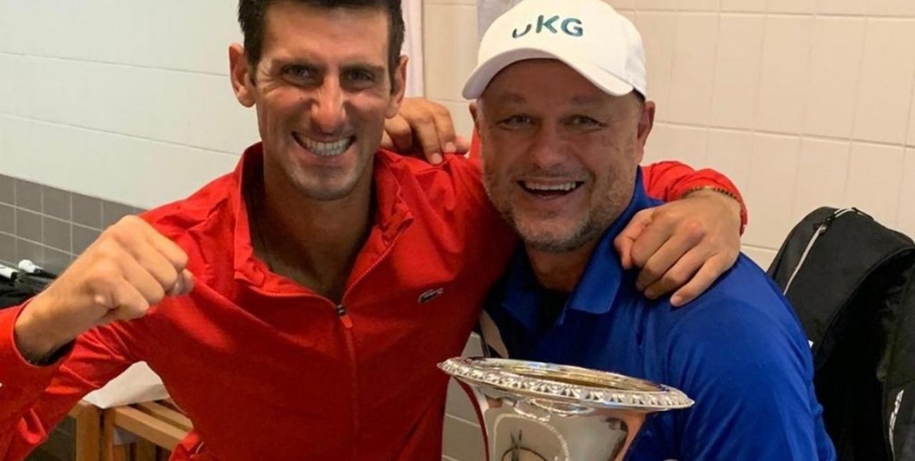 Djokovic se despidió de quien fuera su entrenador por 15 años