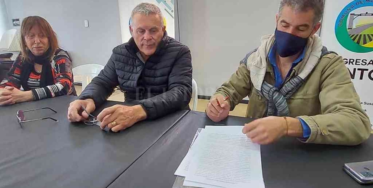 El pavimento llegará por primera vez al barrio oeste de María Susana