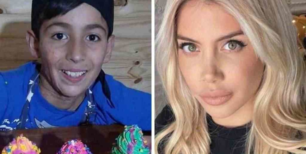 Wanda Nara le envió un mensaje de apoyo a Joaquín, el pequeño pastelero: "Sos un ejemplo para cualquier niño"