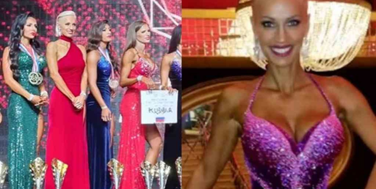 Ingrid Grudke se convirtió en finalista de su primer torneo de fisicoculturismo