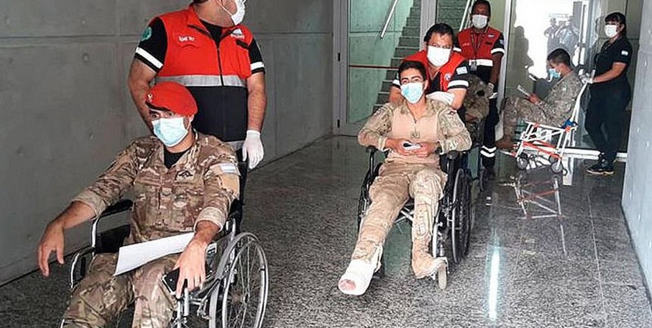 Jujuy: 35 paracaidistas heridos en ejercicios de combate