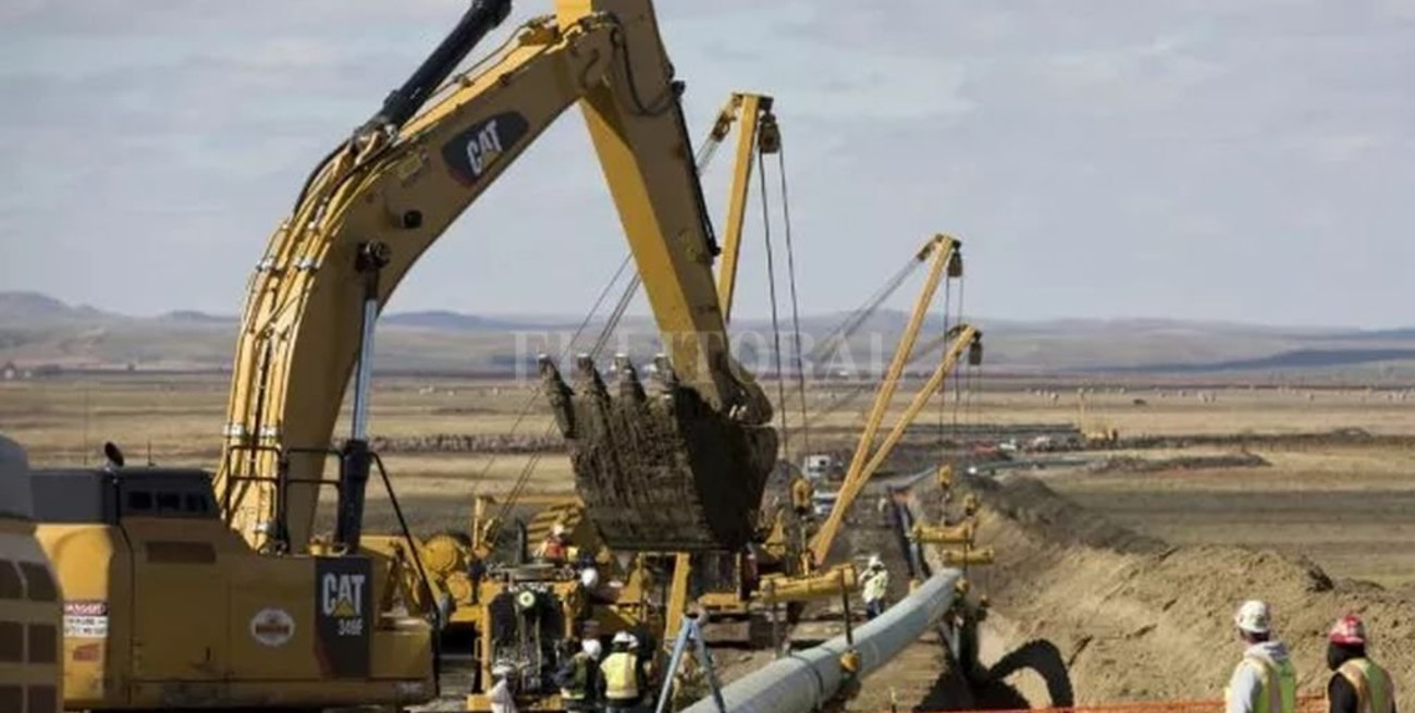 Primer paso para la construcción del gasoducto Presidente Néstor Kirchner que llegará hasta la provincia de Santa Fe